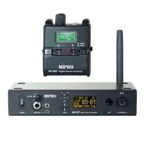 MIPRO - kit ricetrasmettente UHF (1TX + 4 RX)