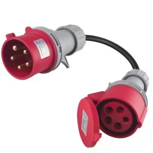 ADATTATORE CEE 380V (32A -> 16A)