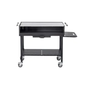 Barbecue a carbonella con ruote